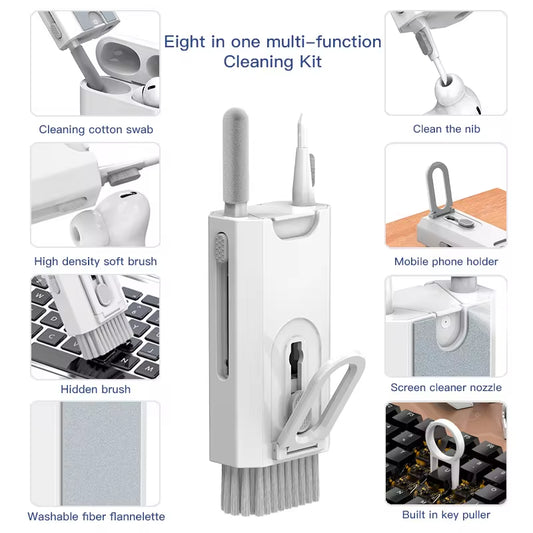20-in-1 Digital Cleaning Kit: All-in-One Tool Set for Cameras, Headsets, Phones, Laptops, Keyboards & AirPods Pro