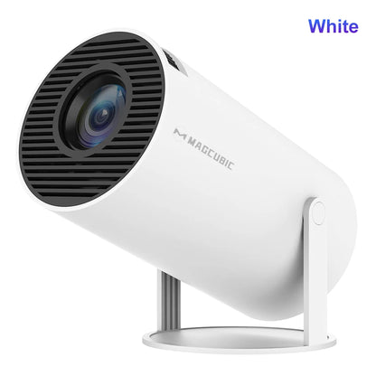 Portable Outdoor Projector Android 11 4K 1280*720P HY300 Pro 180°Flexible BT5.0 Cinema 