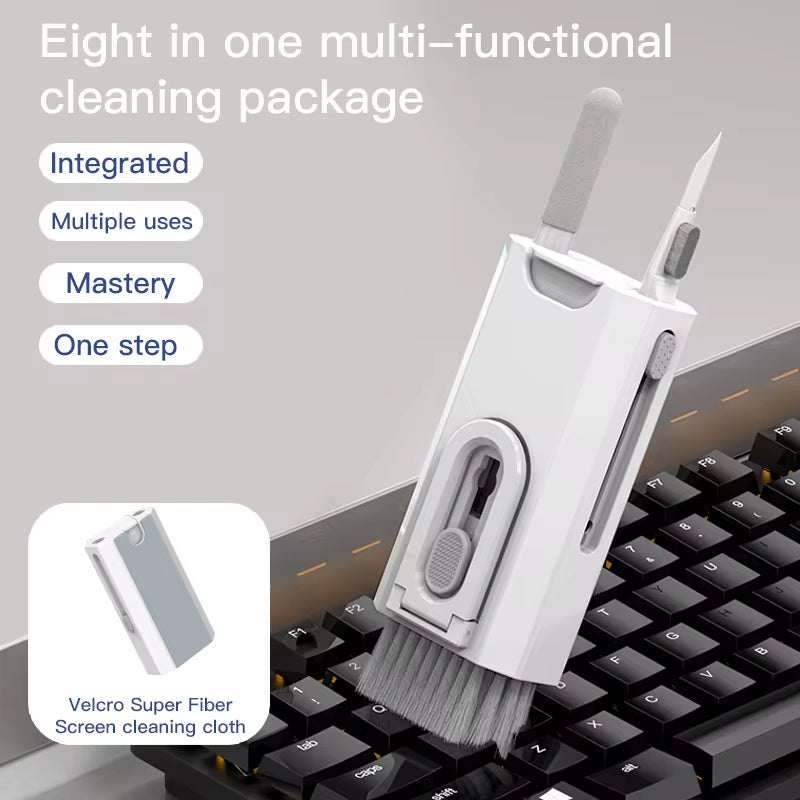20-in-1 Digital Cleaning Kit: All-in-One Tool Set for Cameras, Headsets, Phones, Laptops, Keyboards & AirPods Pro