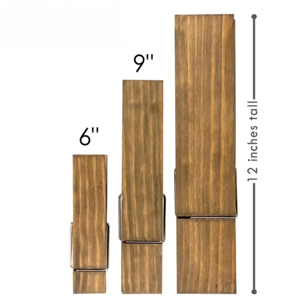 Giant Mounted Clothespin Bathroom Towel Holder 