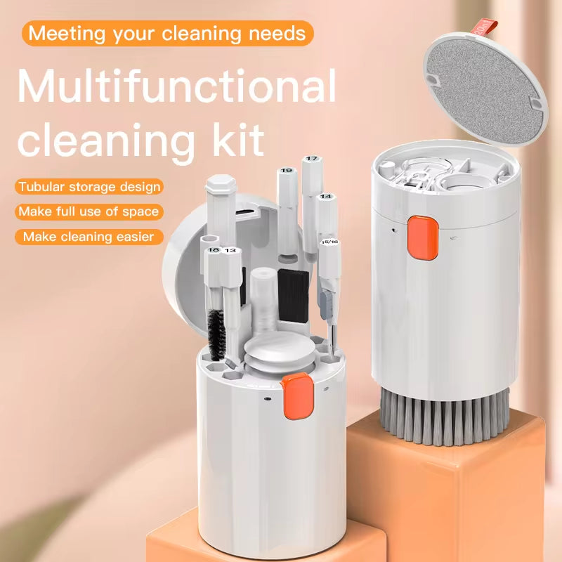 20-in-1 Digital Cleaning Kit: All-in-One Tool Set for Cameras, Headsets, Phones, Laptops, Keyboards & AirPods Pro
